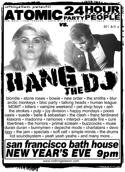 Hang the DJ, New Year's Eve, 2010